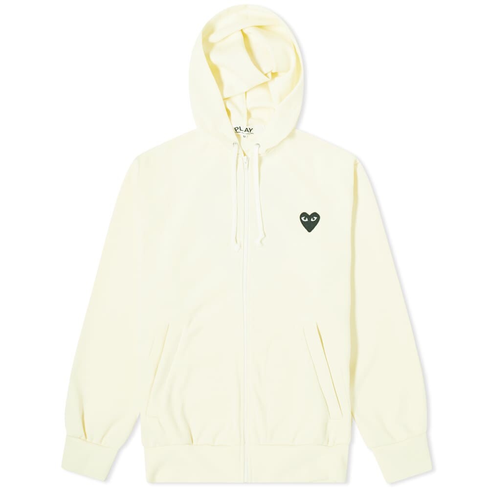 

Толстовка Comme des Garcons Play Black Heart Full Zip Back Print Hoody, Серый