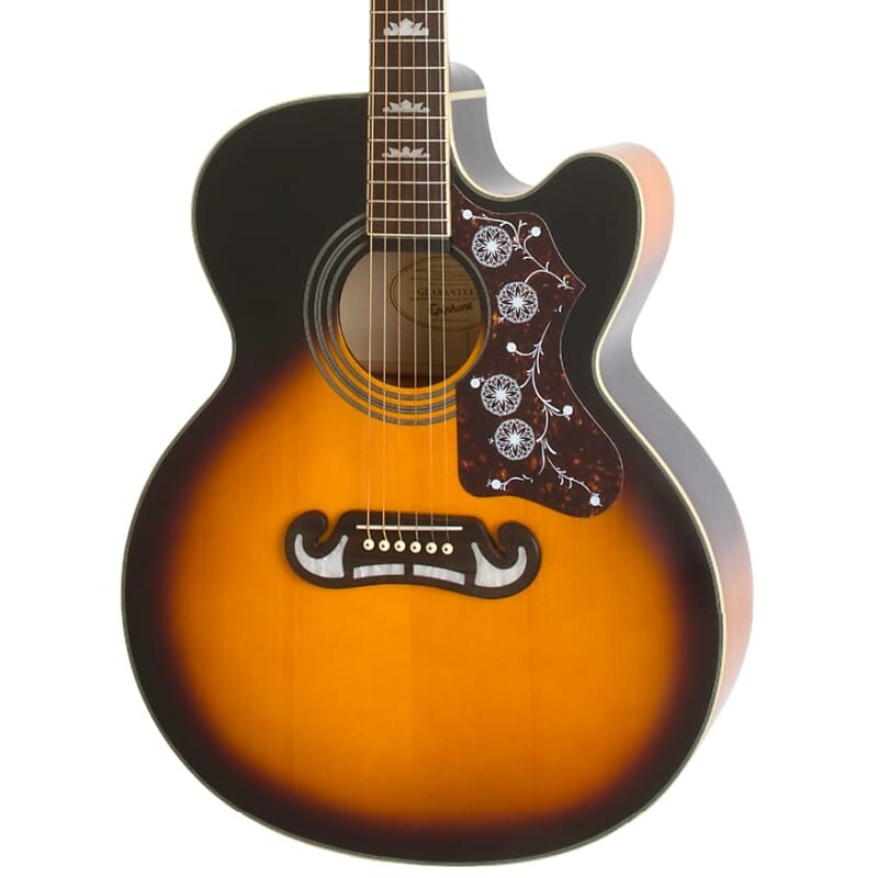 

Epiphone EJ-200EC Studio Acoustic-Electric — винтажные солнечные лучи
