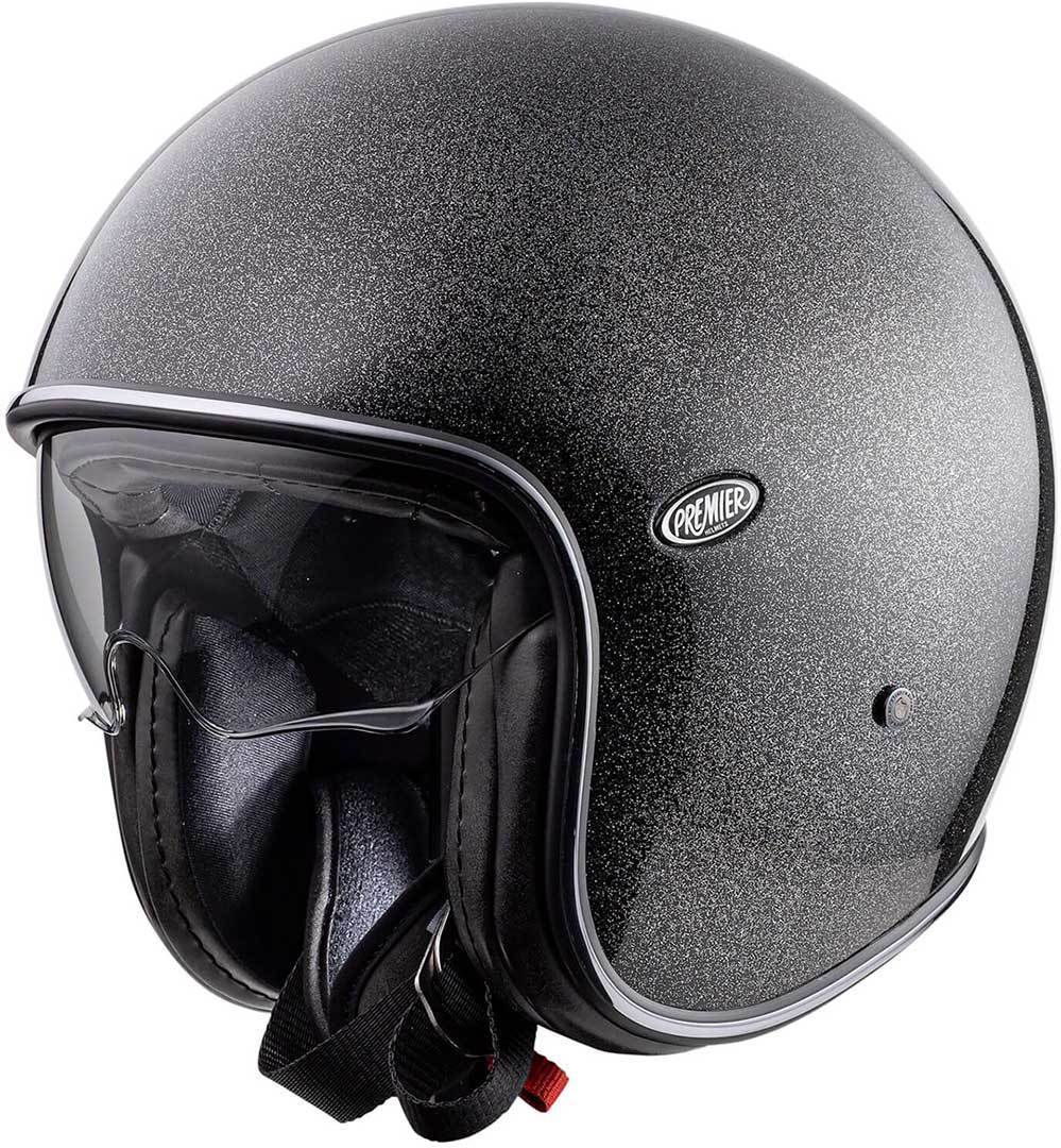 мотоциклетный шлем на все лицо быстро нео яркий черный шлем для езды на мотоцикле гоночный мотоциклетный шлем Шлем мотоциклетный Premier Vintage U9 Glitter Silver, черный