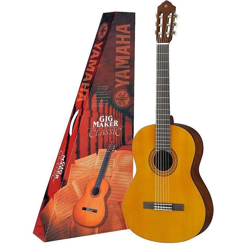 Комплект акустической нейлоновой струны для классической гитары Yamaha C40 PKG цена и фото