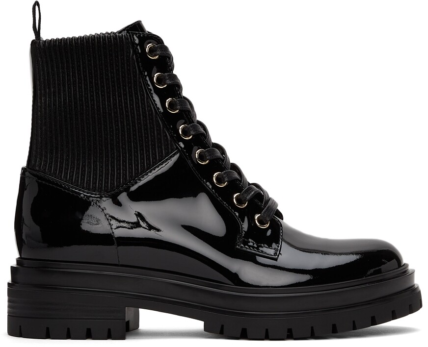 

Черные лакированные ботинки Martis Gianvito Rossi