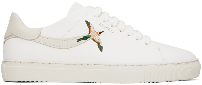 

Белые кроссовки Clean 90 Stripe Bee Bird Axel Arigato