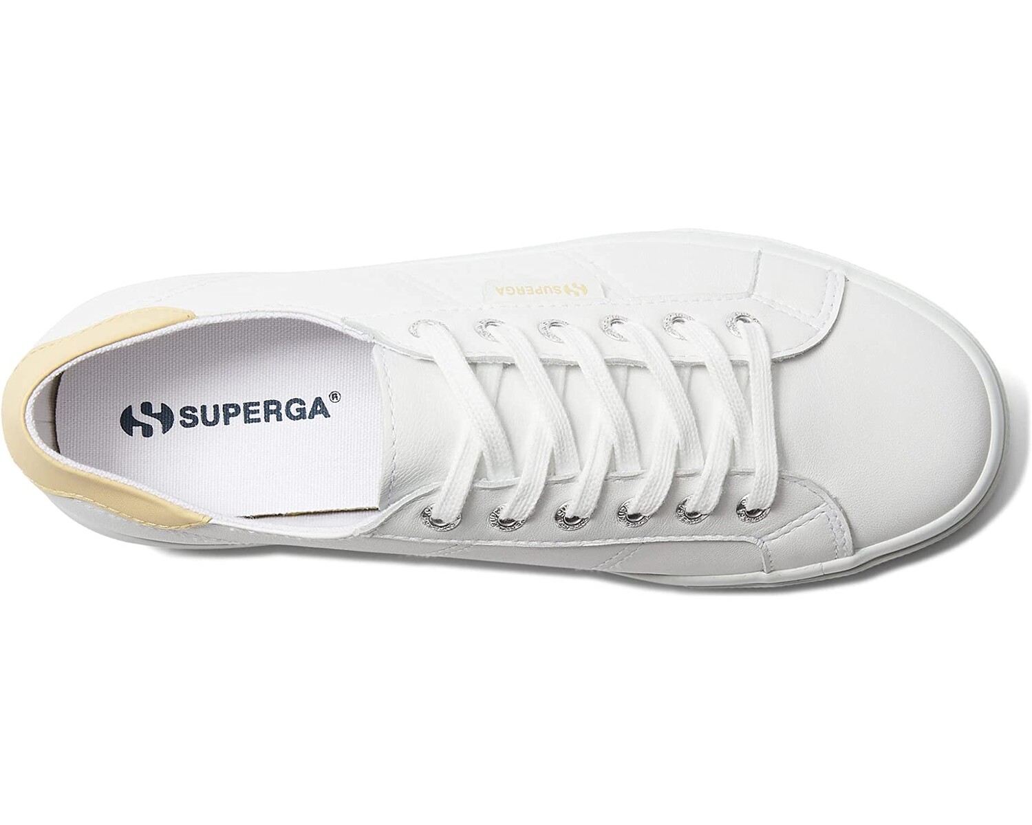 

Кроссовки 2790 - Nappa Heeltab Superga, белый