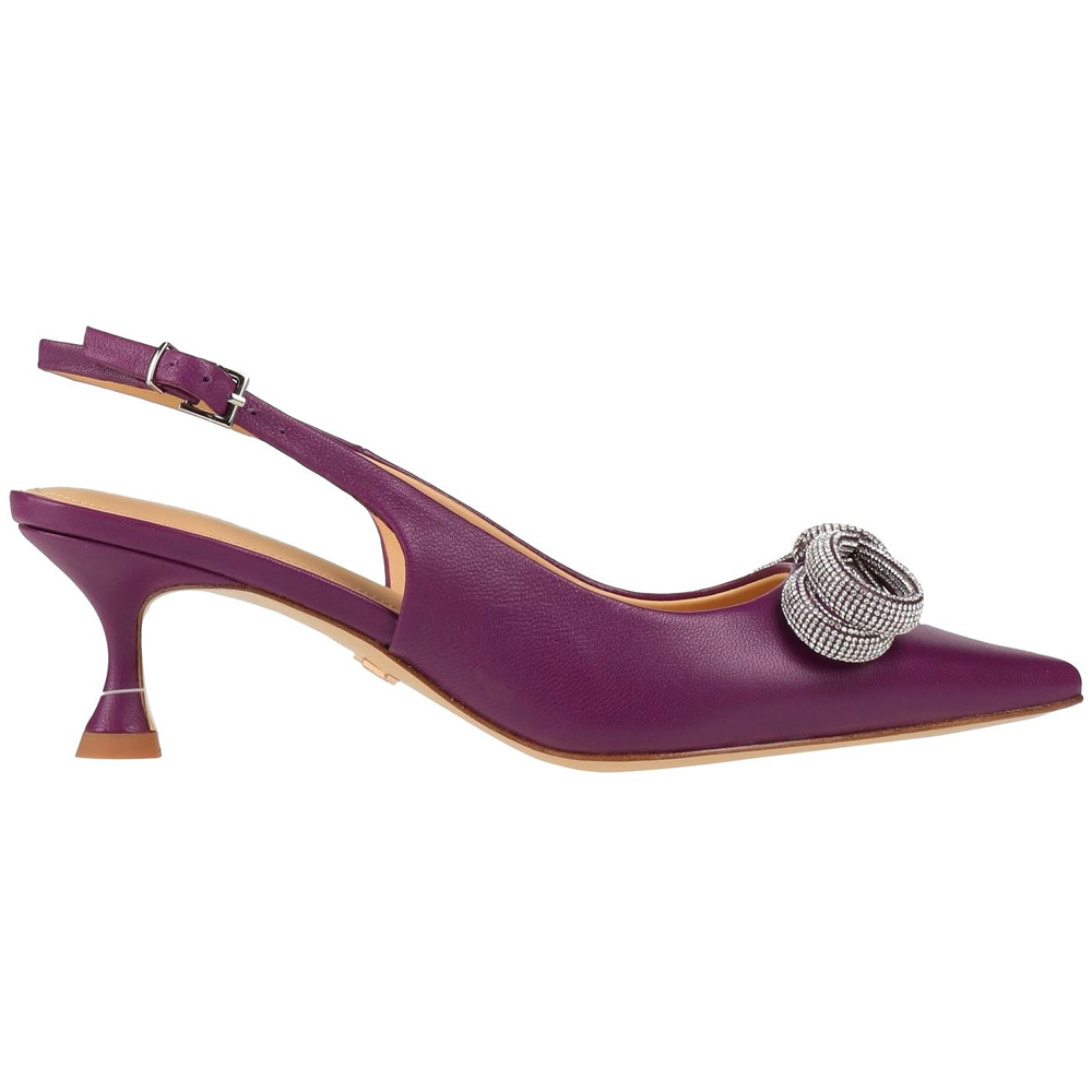 Туфли Lola Cruz, фиолетовый туфли с открытой пяткой женские летние the flexx красные
