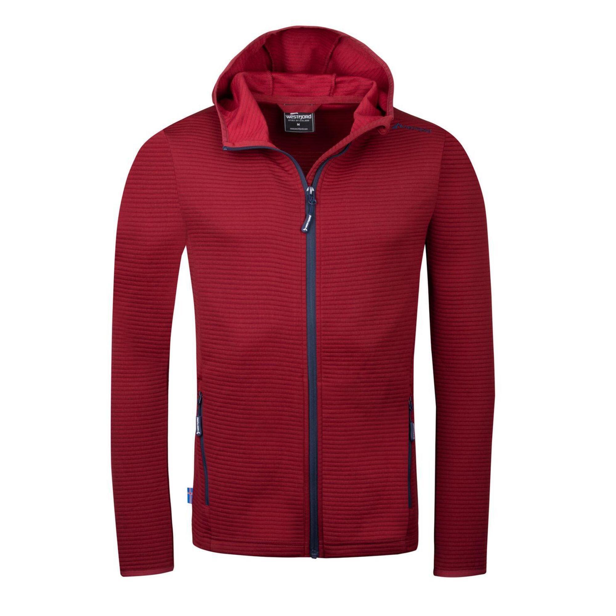 Куртка Westfjord Skardsvik мужская флисовая, красный куртка флисовая мужская lancaster черная размер s