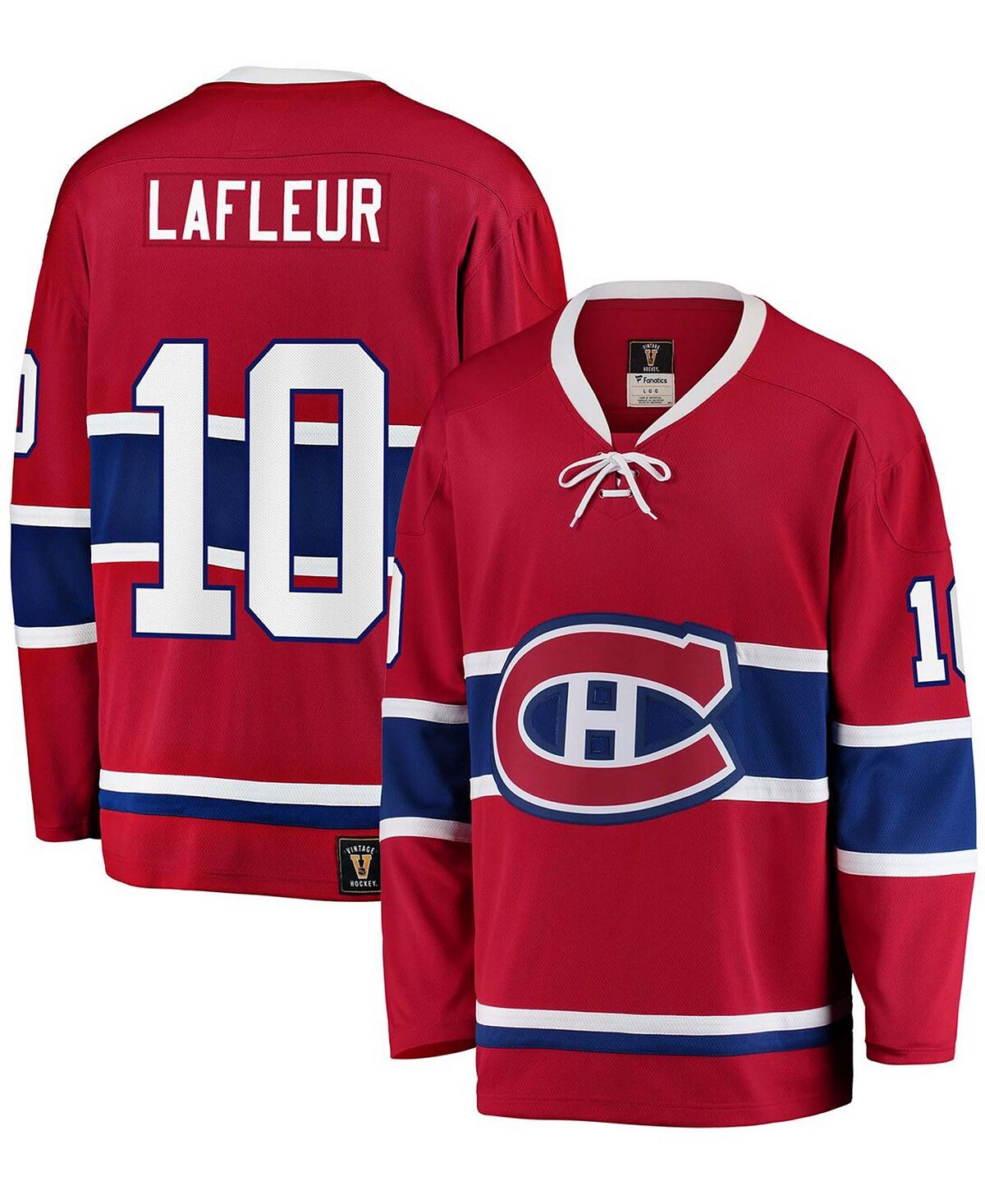 

Мужская футболка guy lafleur red montreal canadiens premier breakaway для пенсионеров Fanatics, красный