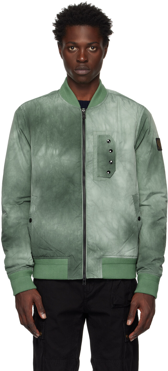 

Зеленая куртка-бомбер Parameter Belstaff