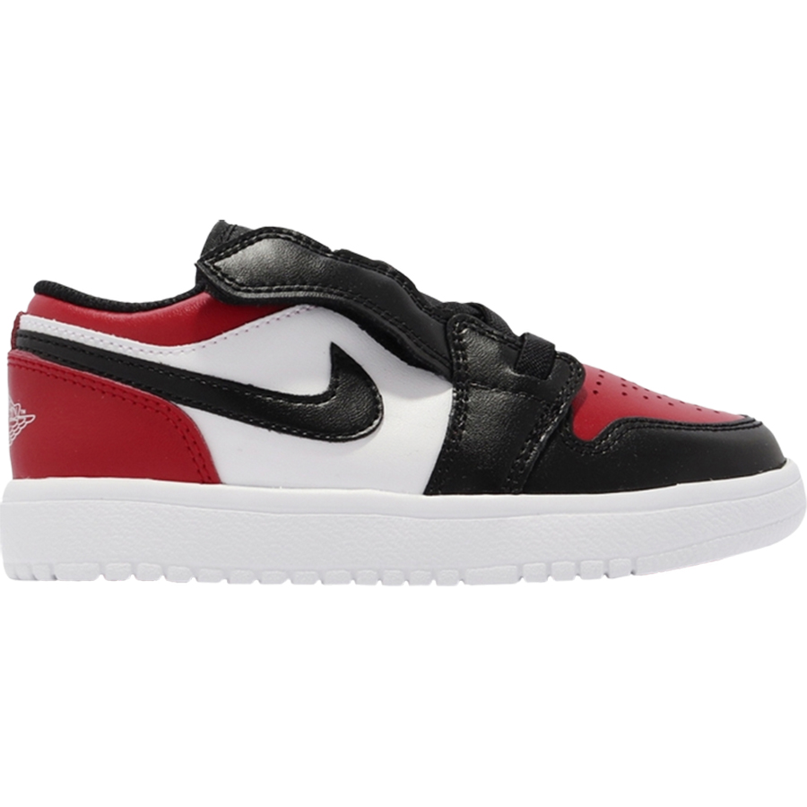 цена Кроссовки Nike Air Jordan 1 Low ALT PS 'Bred Toe', красный/черный/белый