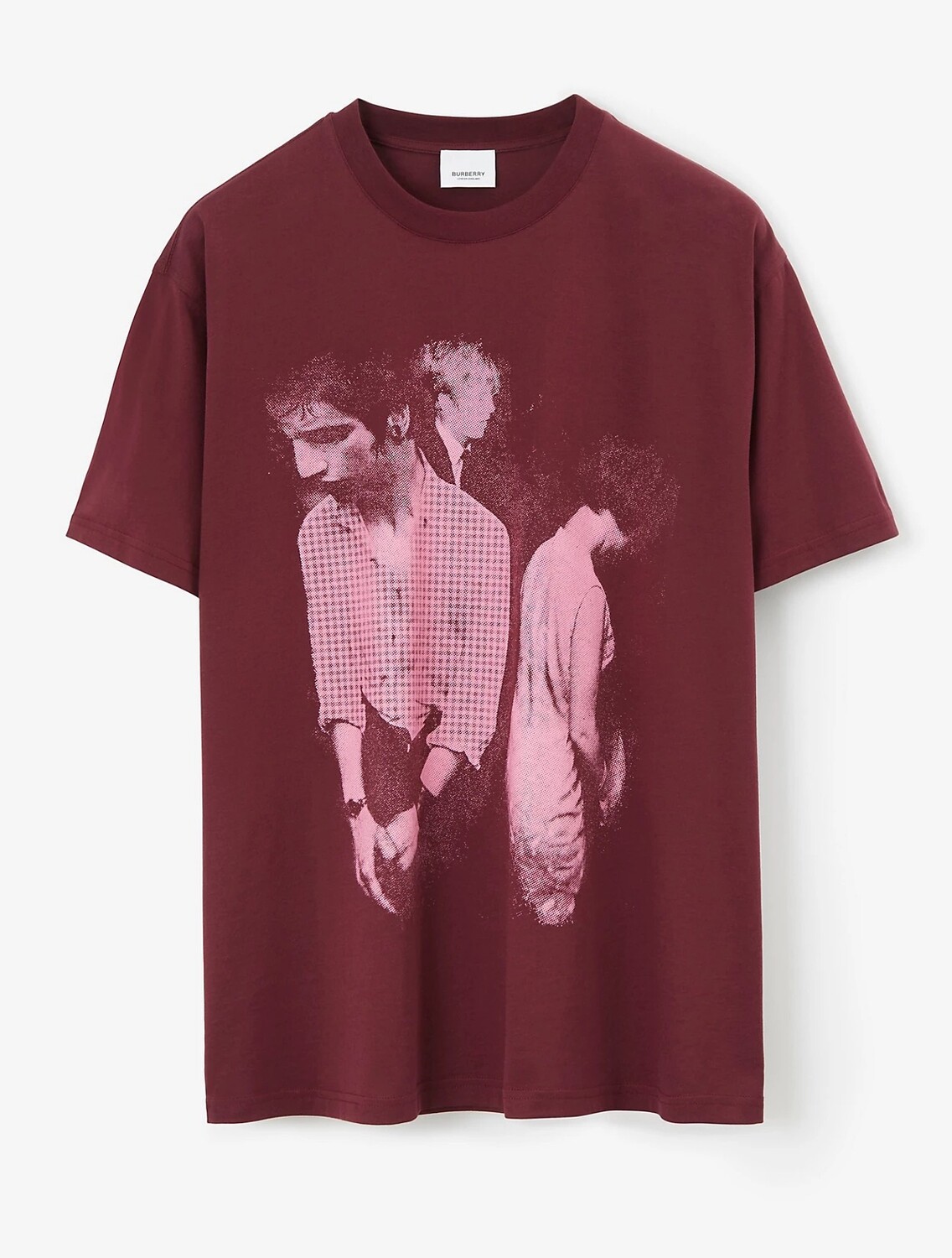 

Футболка Burberry Hindeston, темно-красный