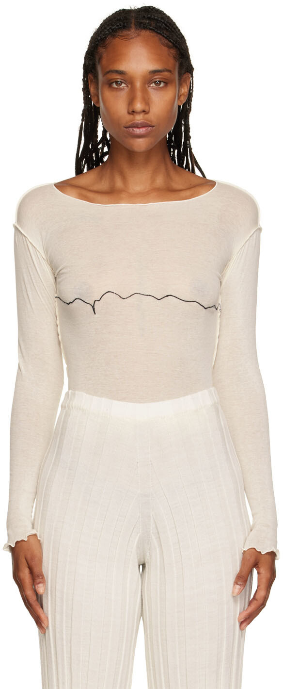 

Футболка с длинным рукавом Off-White Tabbys Star Baserange, Серый