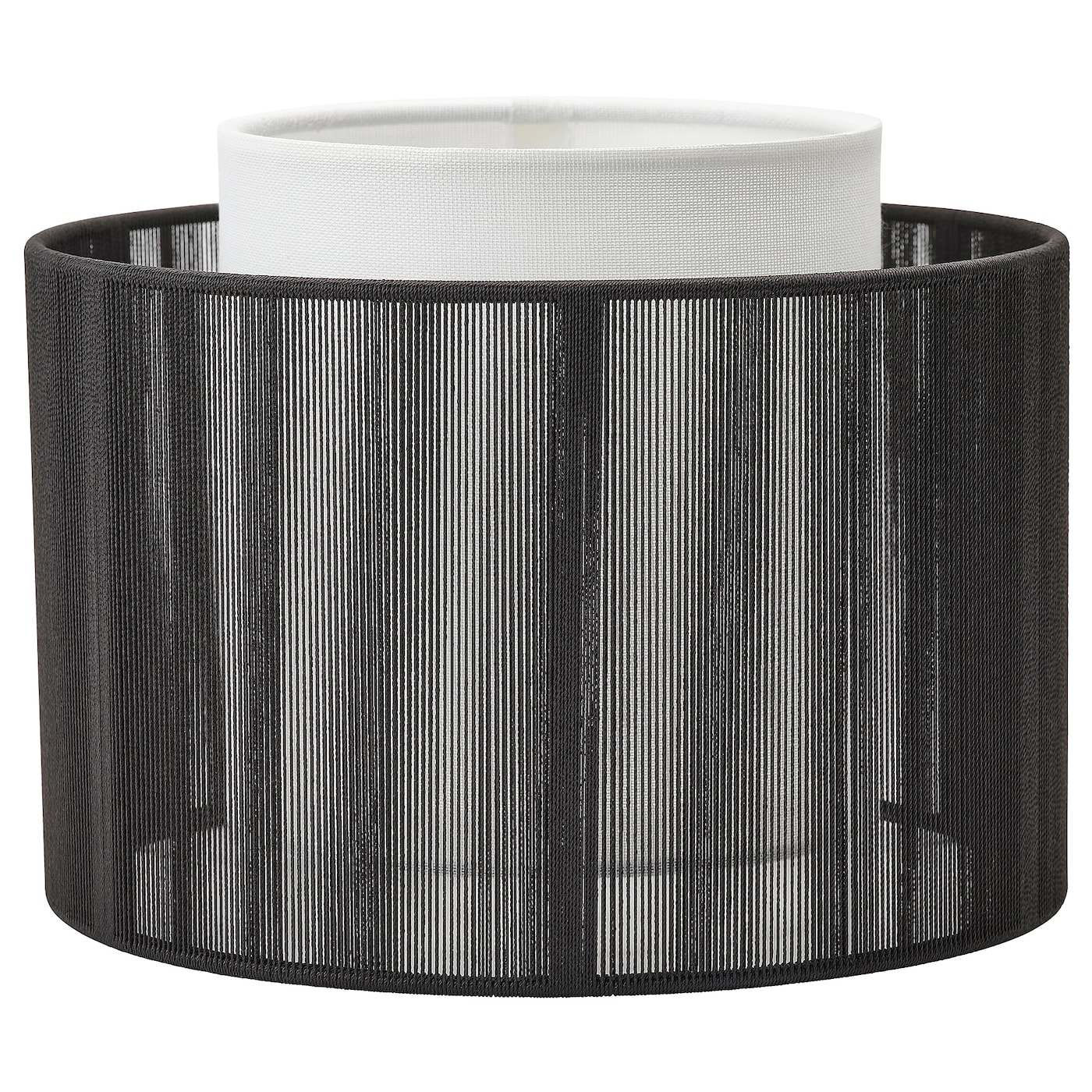 SYMFONISK Абажур для цоколя лампы динамика, текстиль/черный IKEA абажур для люстры стильный абажур для лампы в японском стиле модный настольный тканевый абажур