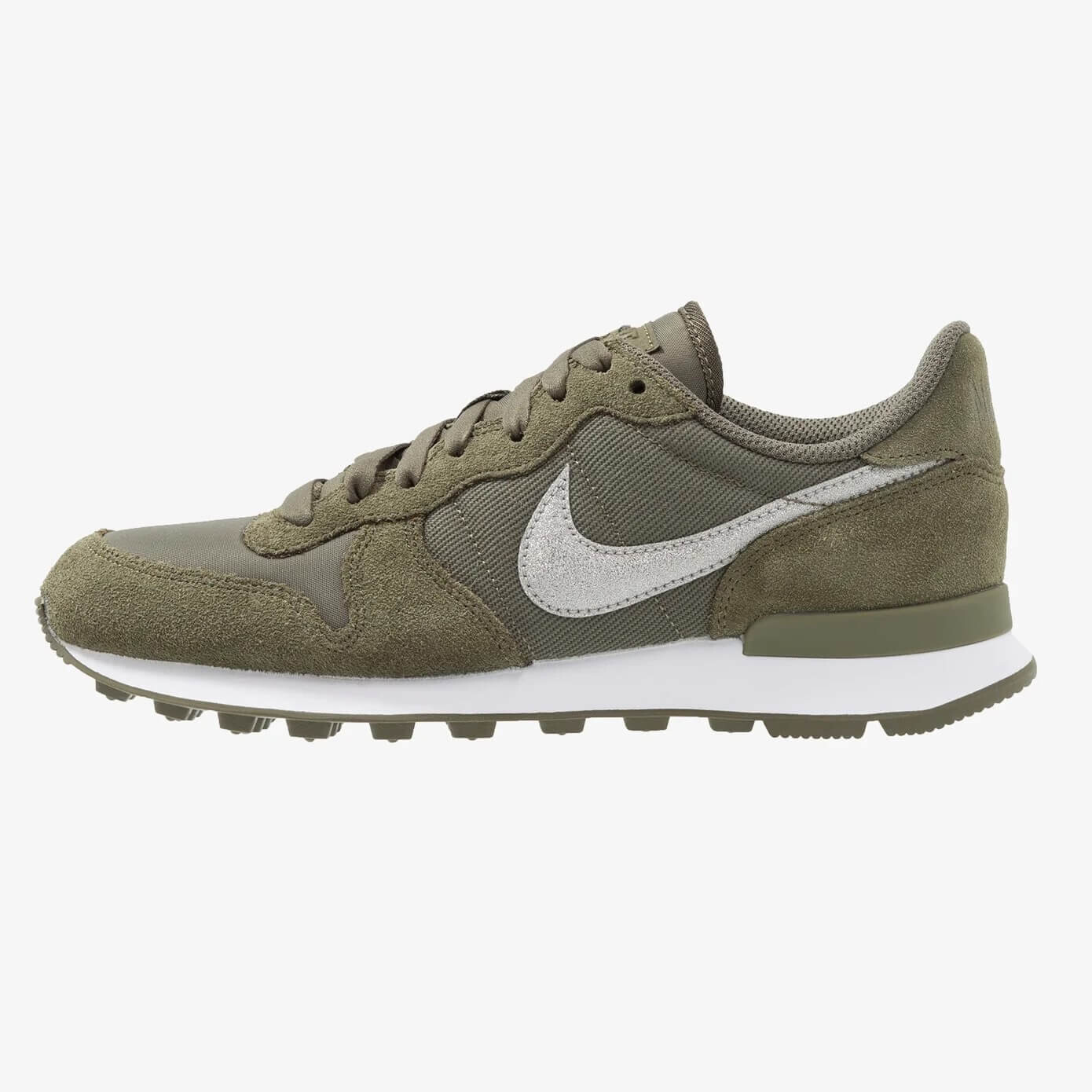 

Кроссовки Nike Internationalist, оливковый/белый (Размер 42 RU)