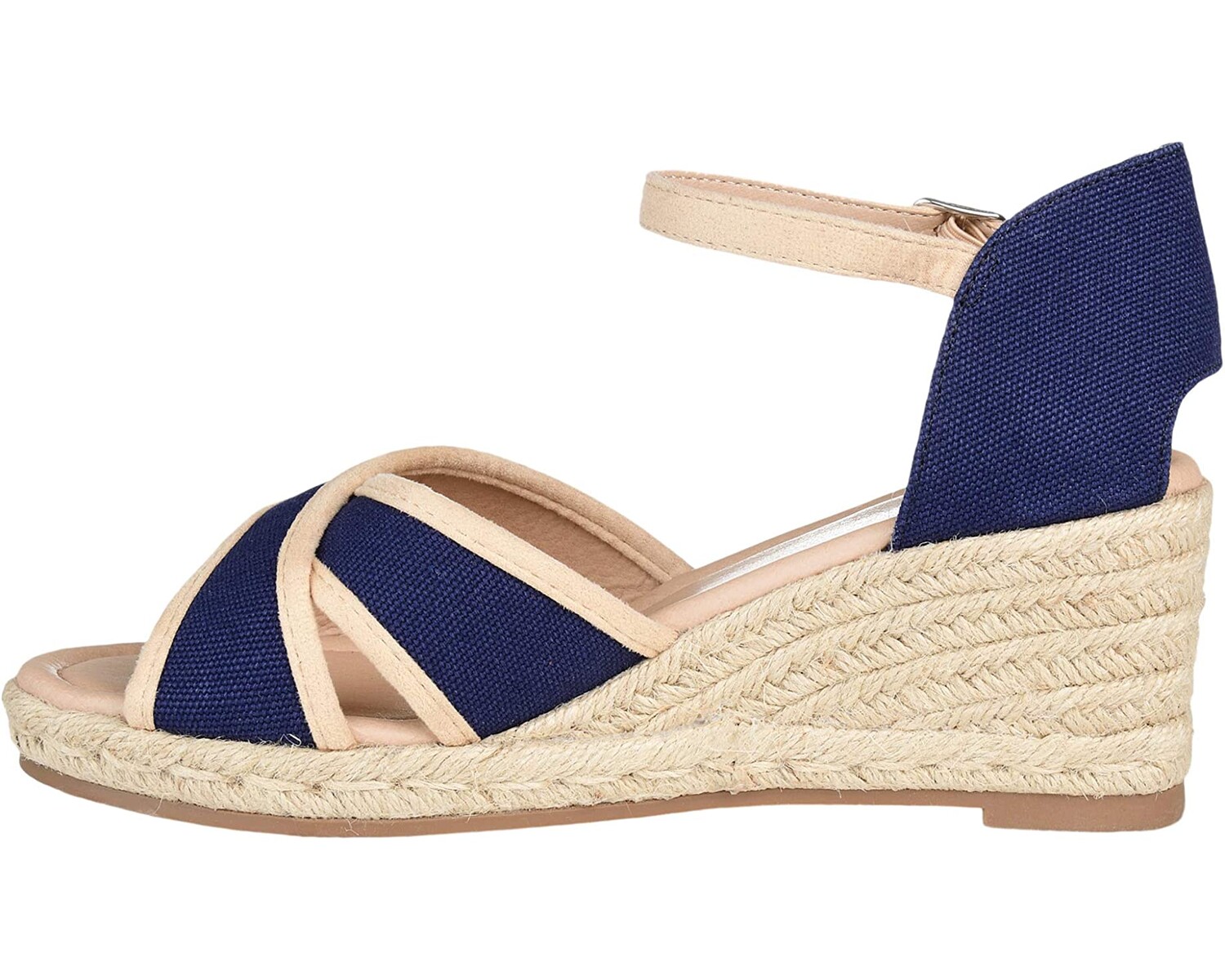 

Туфли на каблуках Comfort Foam Brene Wedge Journee Collection, синий