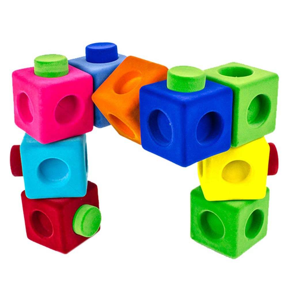Конструктор Rubbabu Rubbablox Building Block Set 1 set soft building block innovative anti rust attractive for children building block toy soft building block