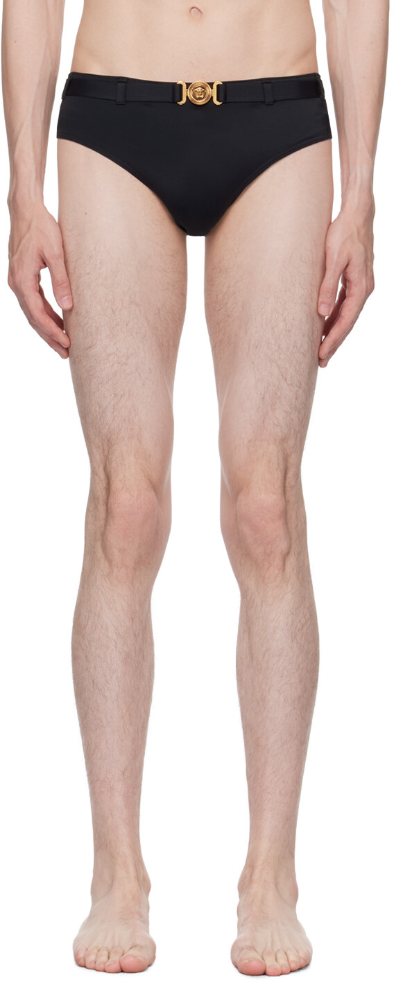 

Черные плавки для плавания Medusa Biggie Versace Underwear