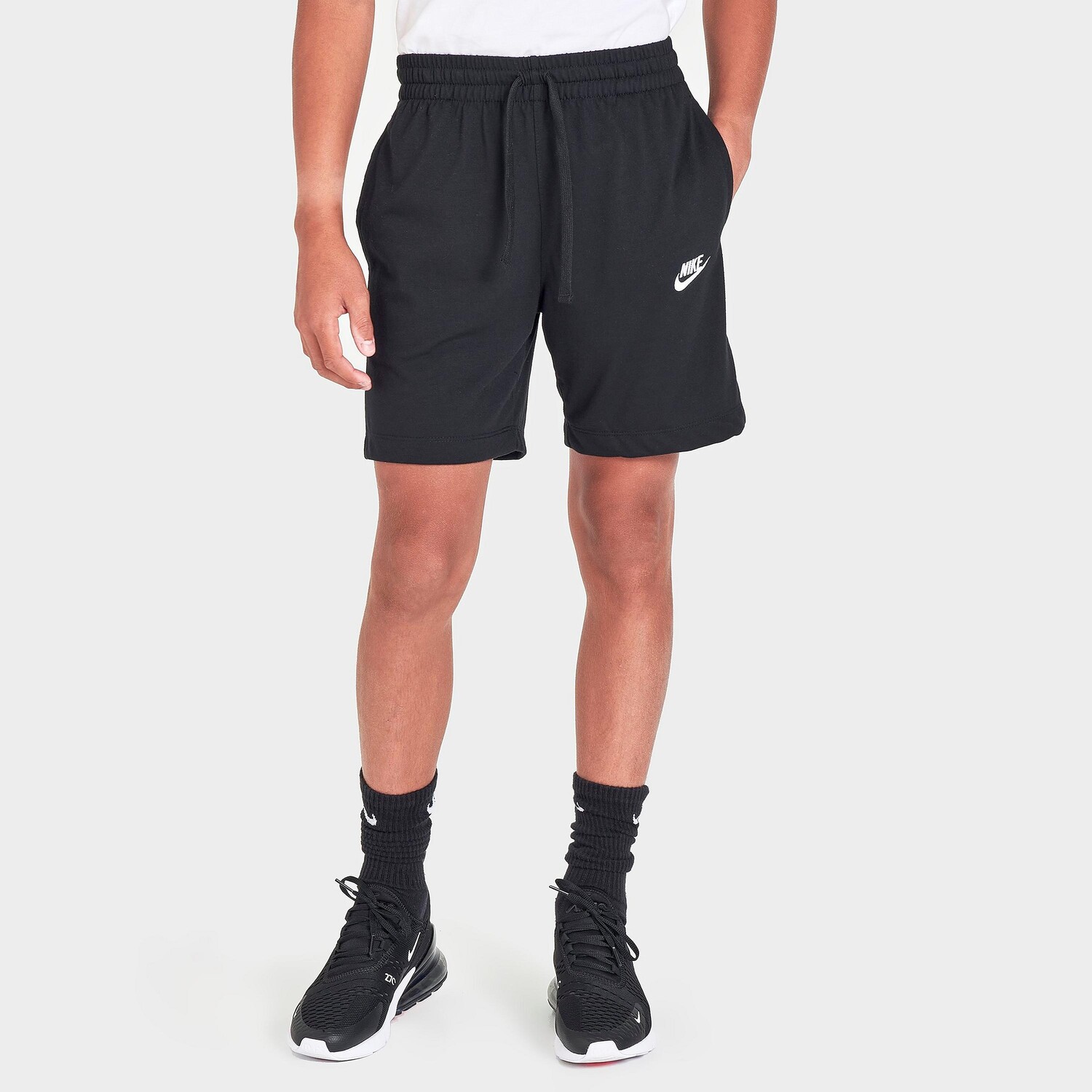 

Шорты из джерси Nike Sportswear для мальчиков, черный