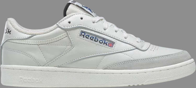 

Кроссовки wmns club c 85 vintage 'chalk vector blue' Reebok, белый