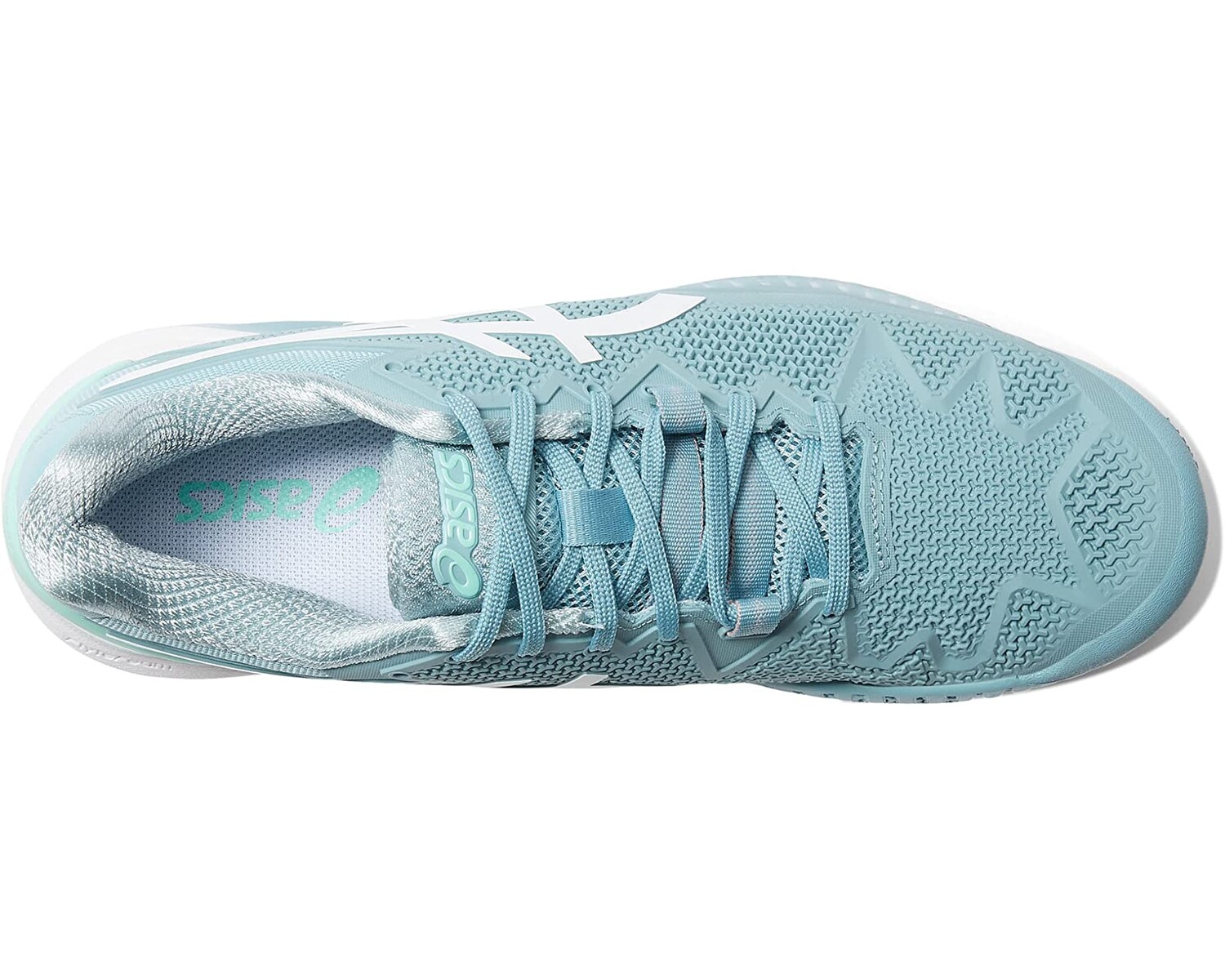 

Кроссовки Gel-Resolution 8 ASICS, дымчато-голубой