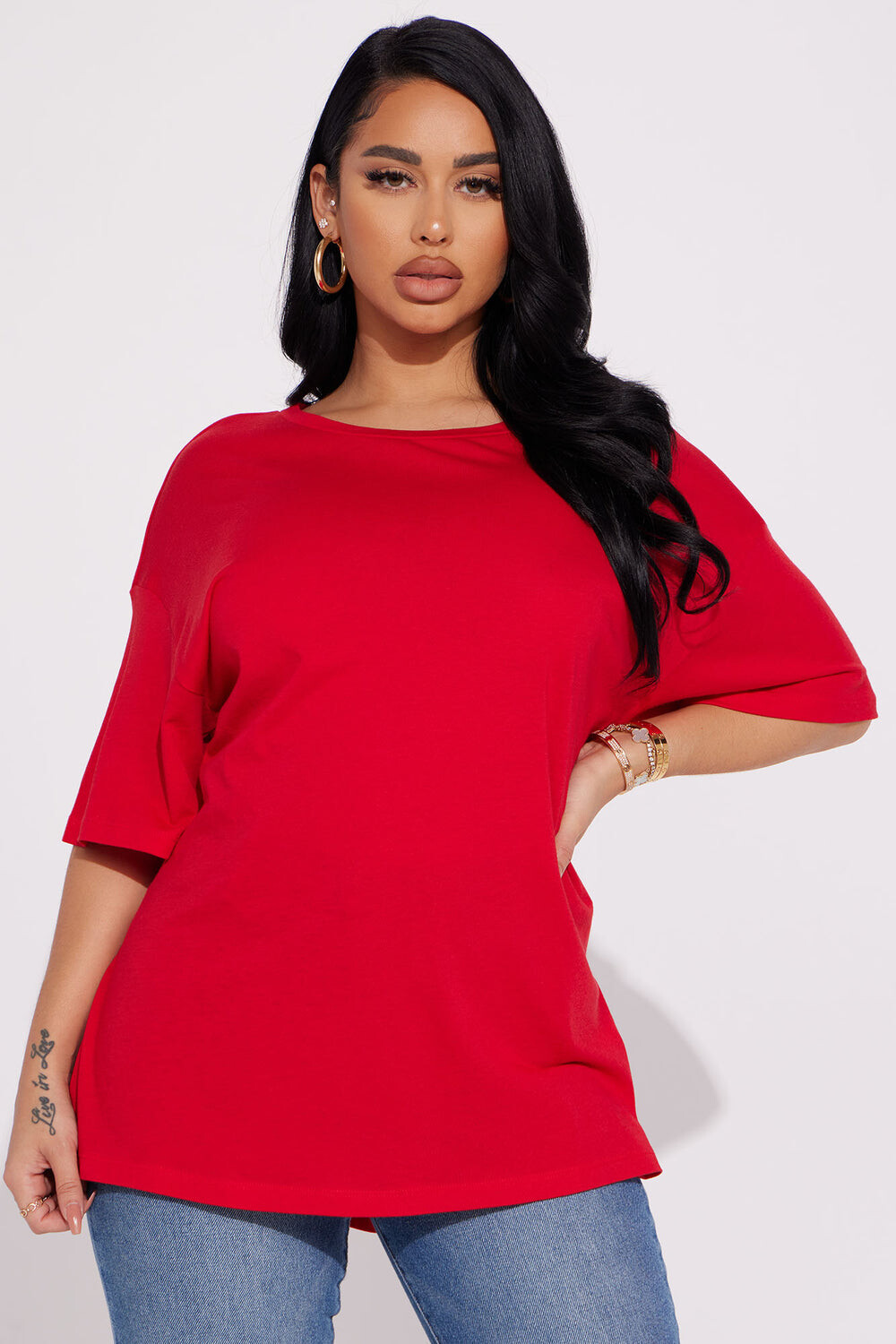 

Футболка Fashion Nova 74039FN, красный