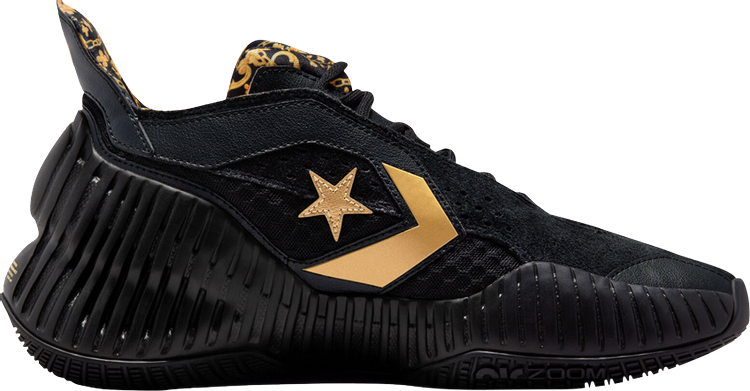 

Кроссовки Converse All Star BB Prototype CX Mid Black Gold Baroque, черный