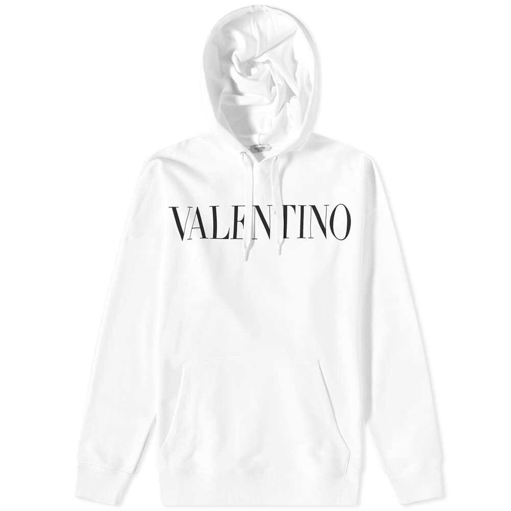 

Толстовка Valentino Logo Popover Hoody, Белый