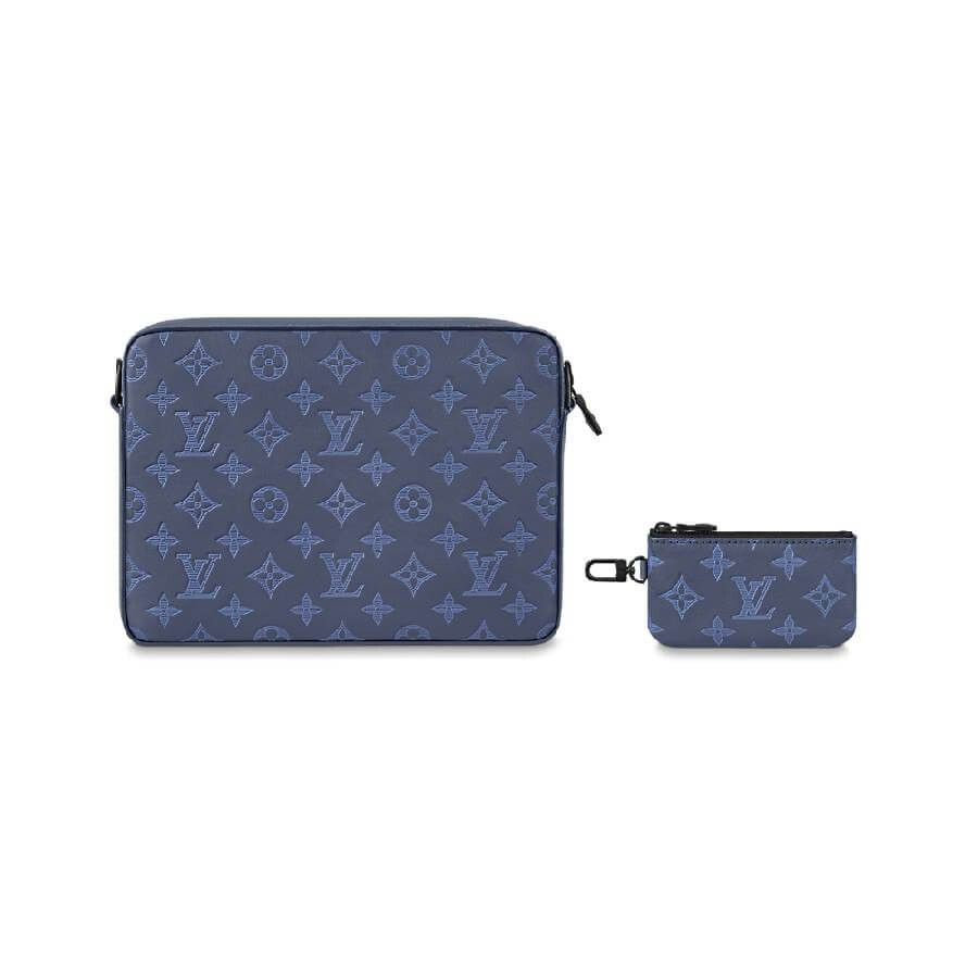 

Сумка Louis Vuitton Duo Messenger, темно-синий