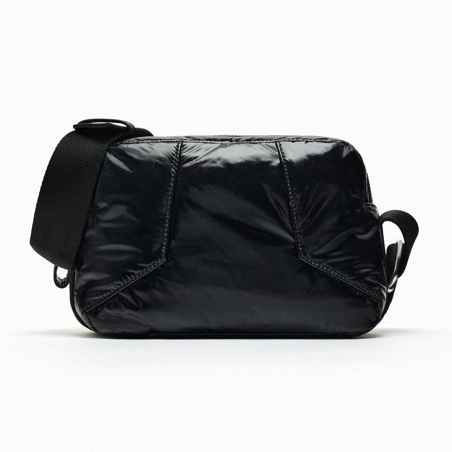 

Сумка Zara Technical Fabric Messenger, черный