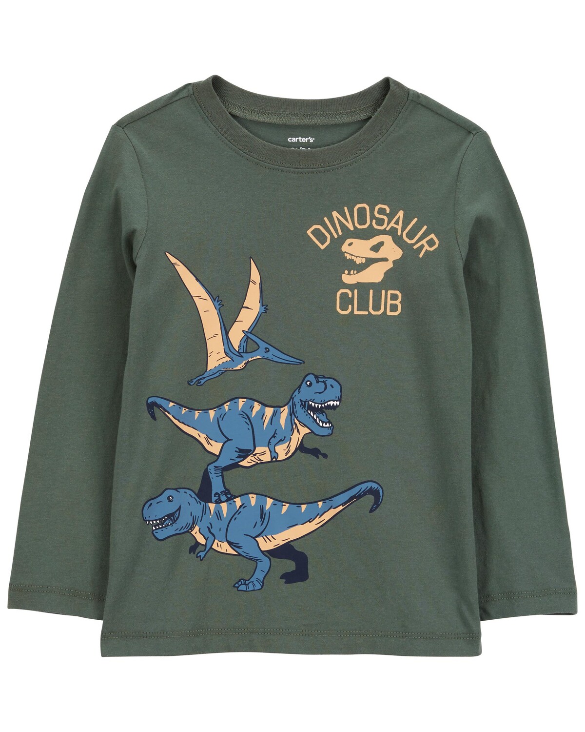

Футболка Toddler Dinosaur Club из джерси Carter's, зеленый