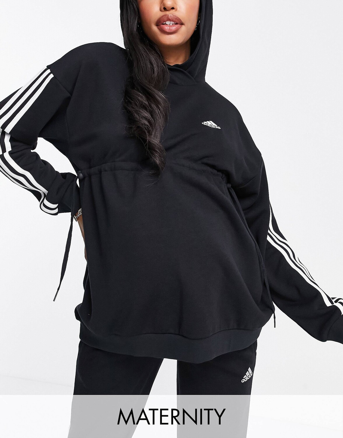 

Худи черного цвета для беременных adidas Sportswear