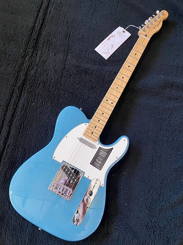 Fender Player Telecaster с кленовой накладкой грифа Tidepool #MX21235610 (7 фунтов, 15,4 унции) Player Telecaster with Maple Fretboard