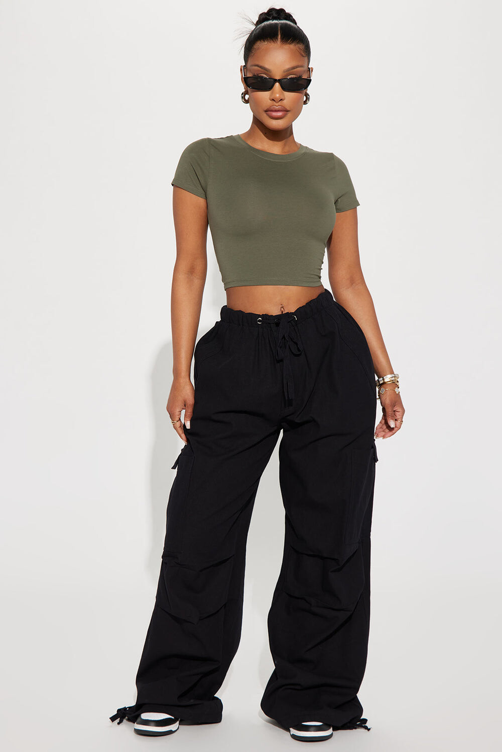 

Джоггеры Fashion Nova P16055CPD, черный