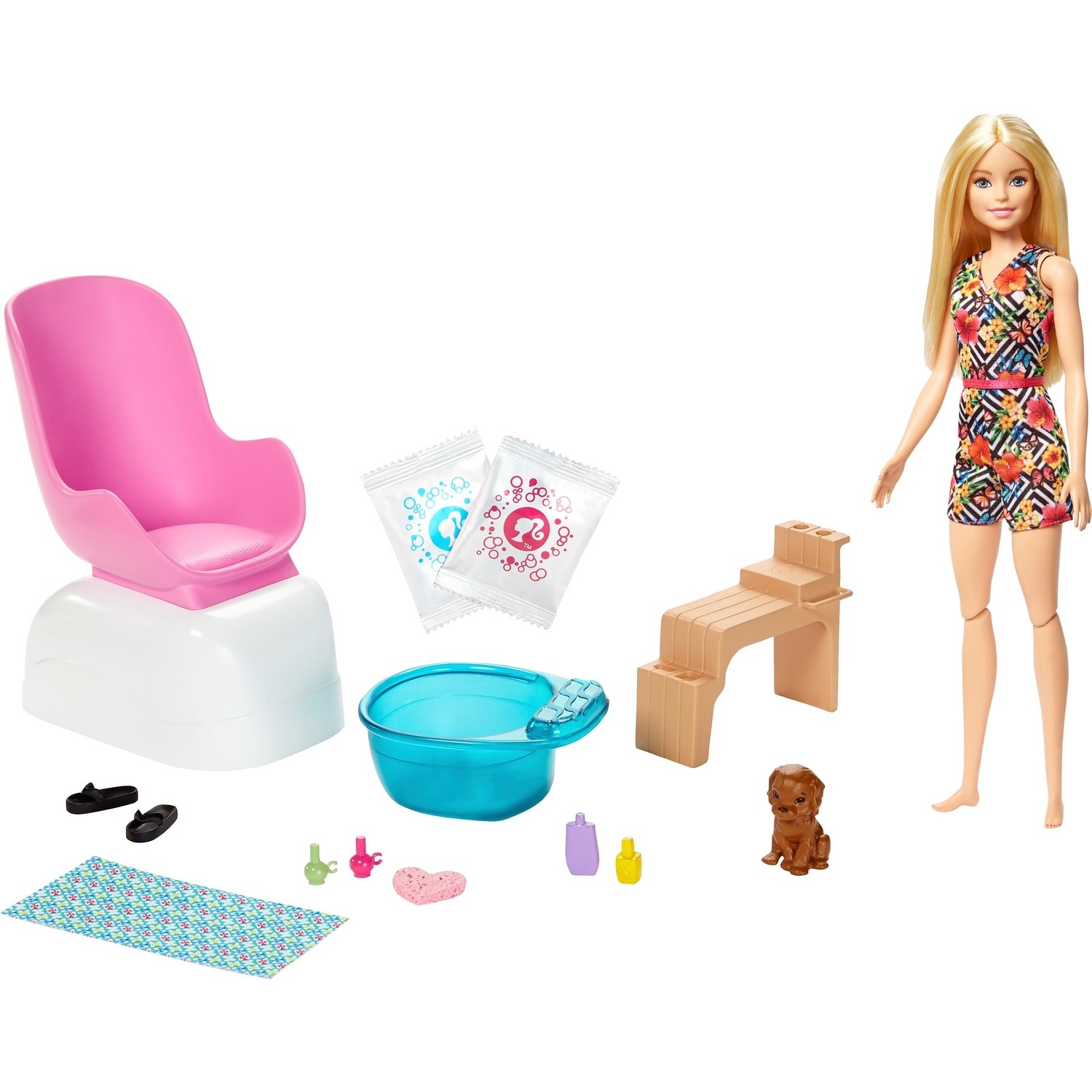 Игровой набор Barbie салон красоты игровой набор barbie пляжный спасатель