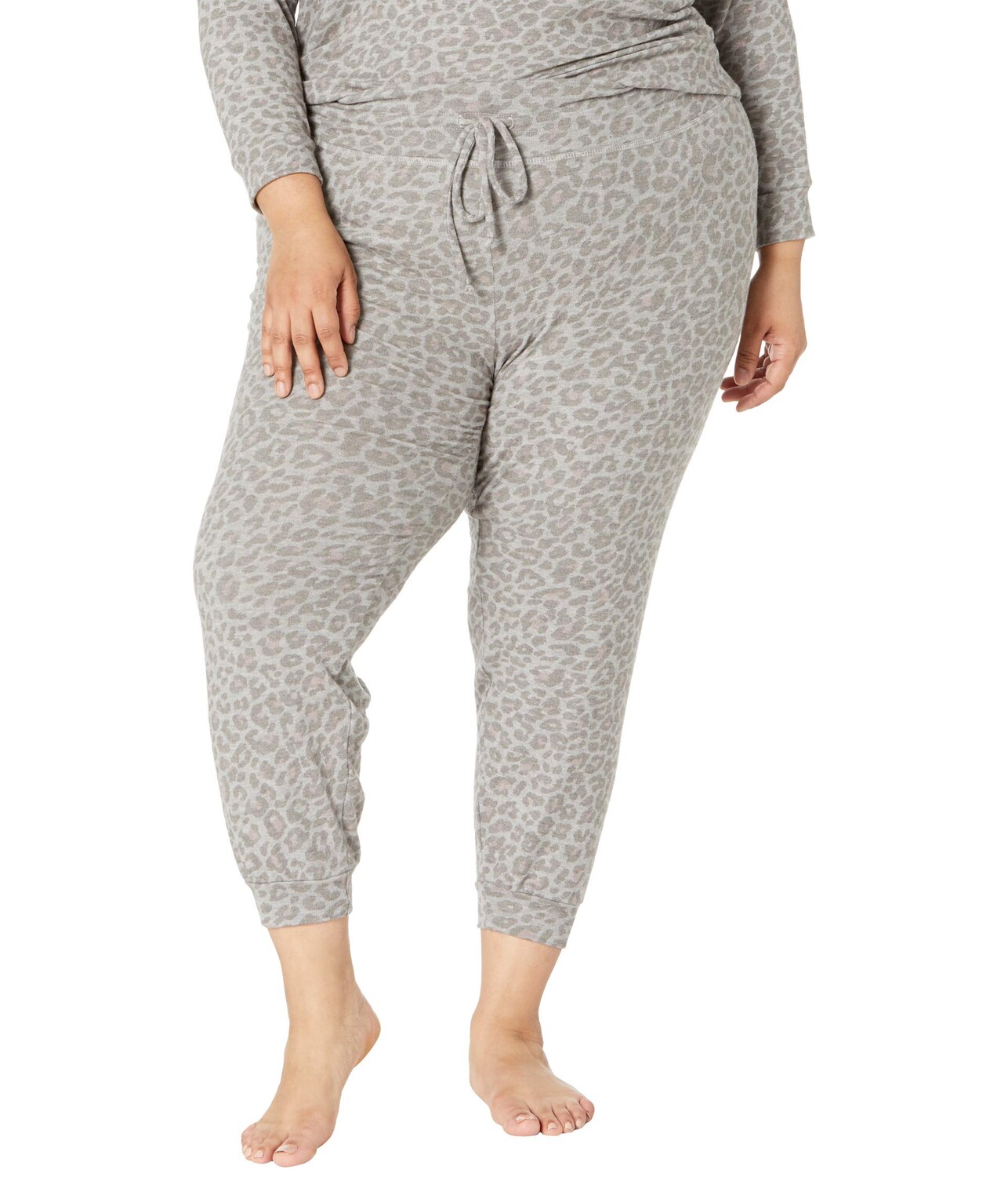 

Спортивные штаны Beyond Yoga, Plus Size Lounge Around Bopo Midi Joggers, Серый