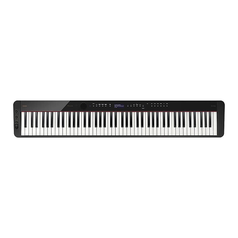 

Casio Privia PX-S3100 88-клавишное тонкое цифровое пианино с молоточковыми клавишами, черное PX-S3100BK