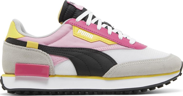 

Кроссовки Puma Future Rider Splash Jr White Prism Pink, белый