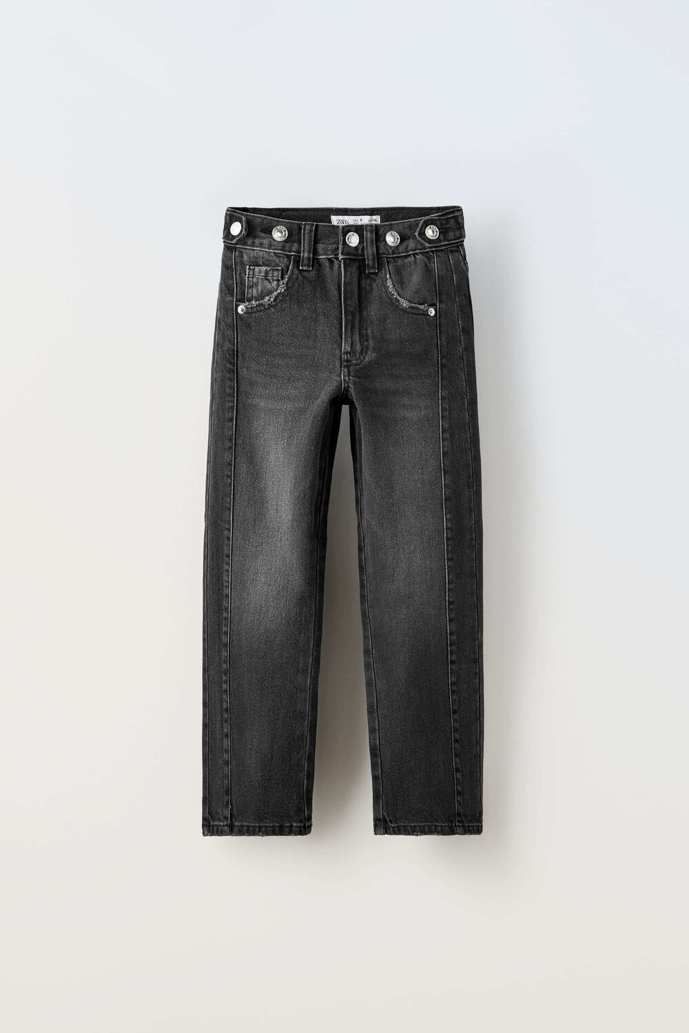 

Джинсы для девочки Zara With Buttons, черный