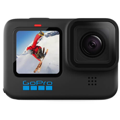 Экшн-камера GoPro HERO10 Black Edition, черный защитный силиконовый чехол mypads для пульта ду экшн камеры gopro hero10 black wifi remote черный