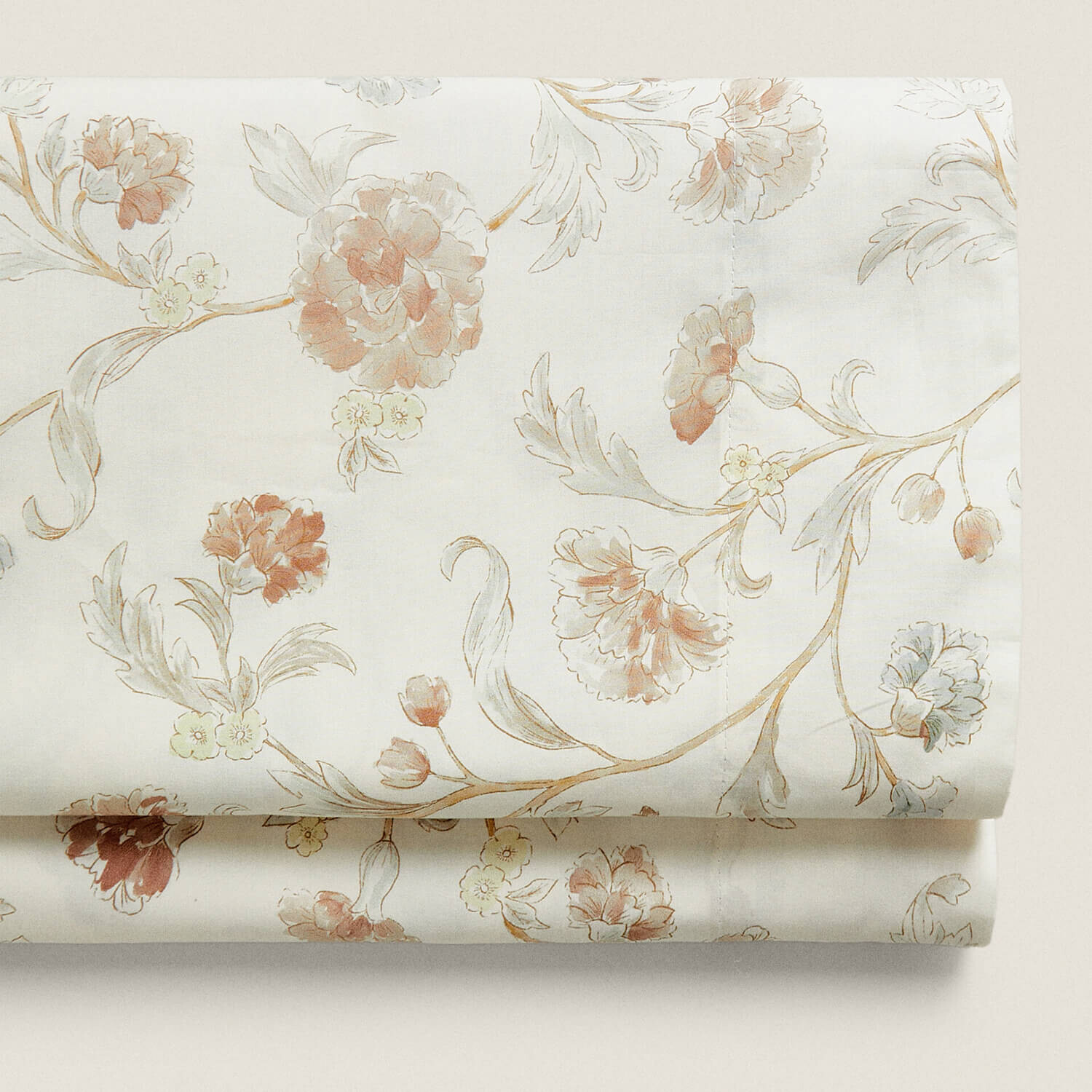 

Простыня Zara Home Floral Print