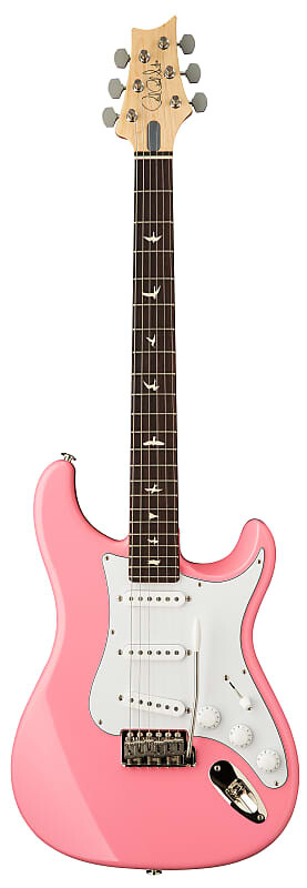 

Модель PRS John Mayer Signature Silver Sky в цвете Roxy Pink с грифом из палисандра