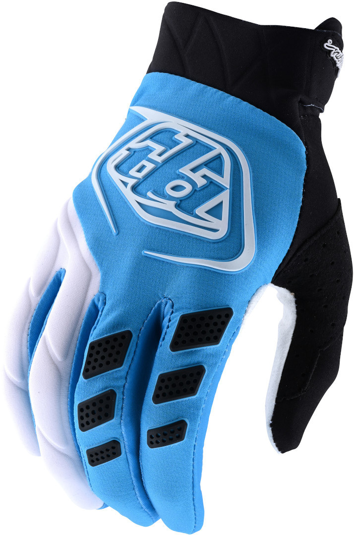 Перчатки Troy Lee Designs Revox Мотокросс, сине-белые перчатки author x6 подростковые сине белые s