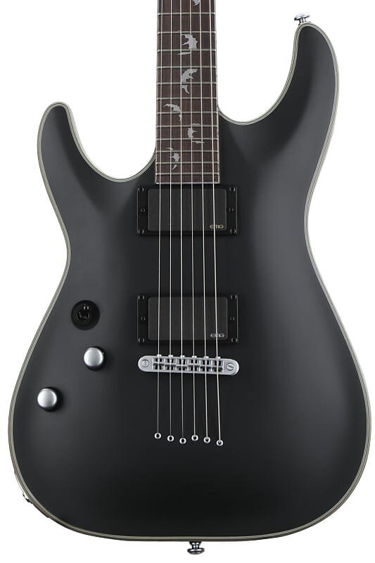 

Schecter Damien Platinum 6 Left-Handed - Satin Black 1182