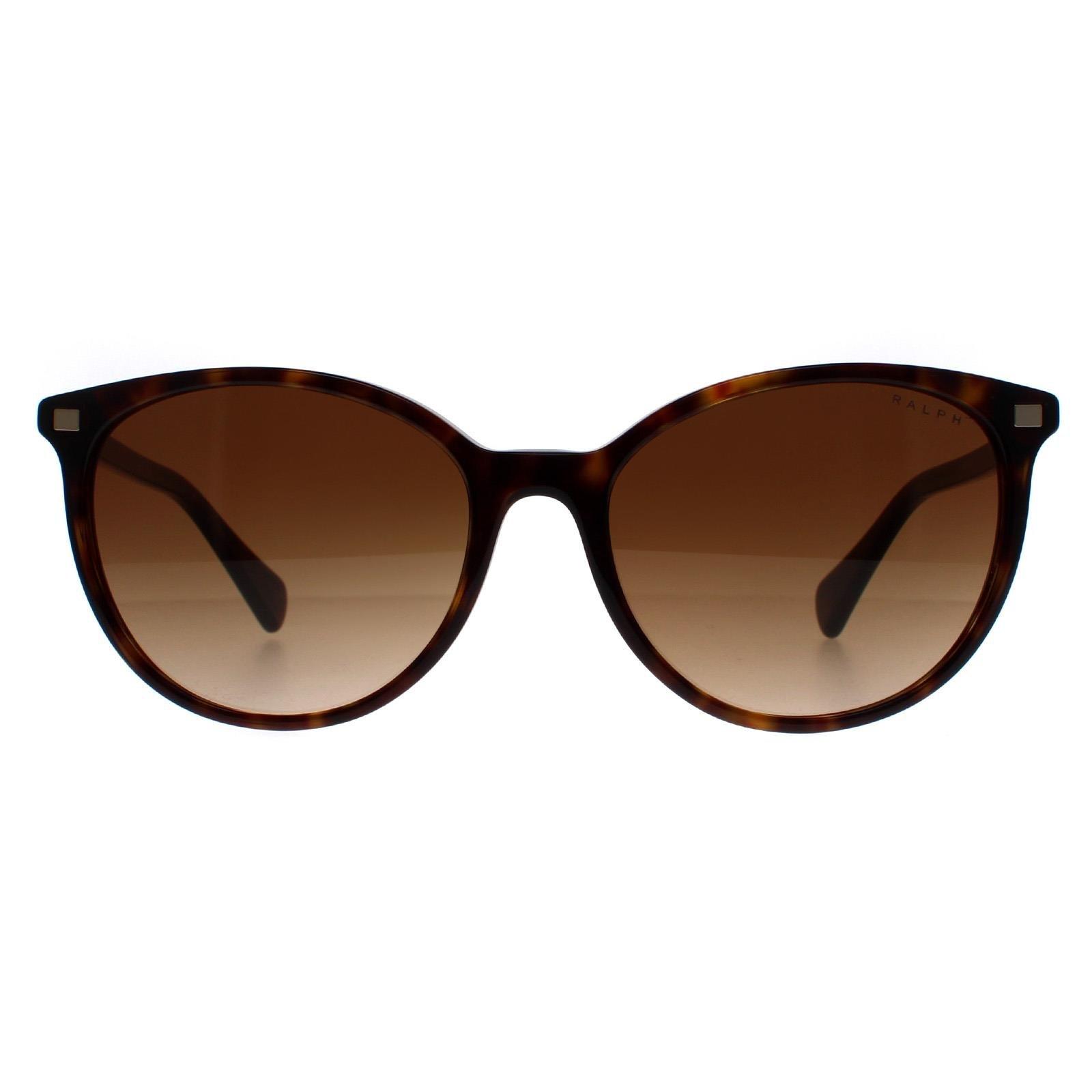 Круглый блестящий темно-коричневый градиент Гаваны RA5296 Ralph by Ralph Lauren, коричневый солнцезащитные очки oliver wood круглые оправа металл для женщин