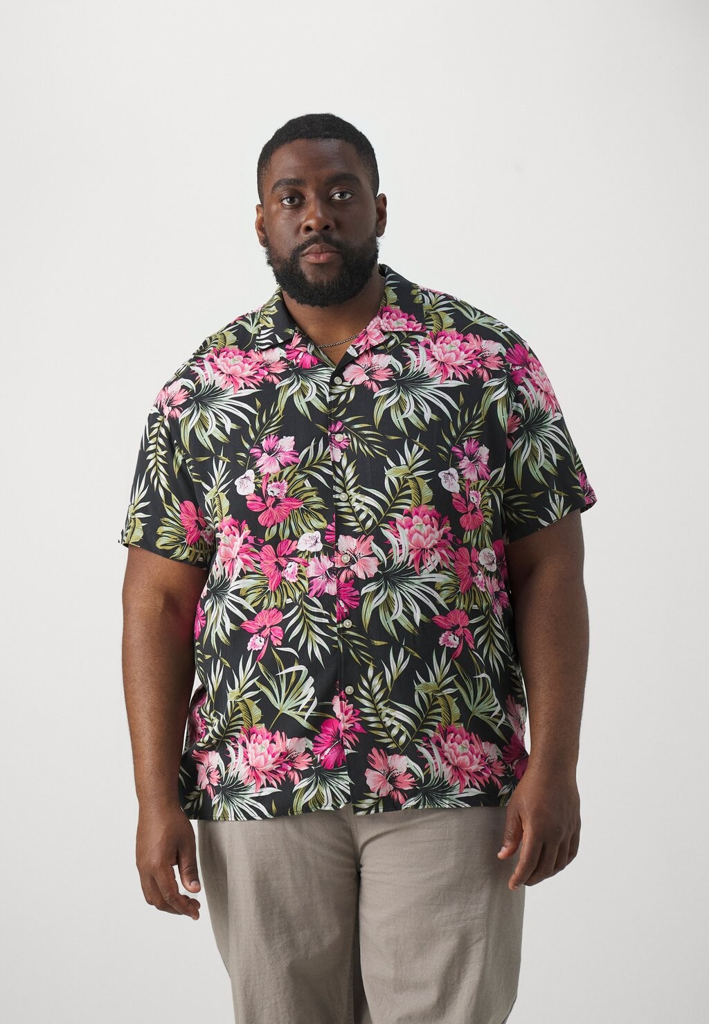 

Рубашка JJEJEFF RESORT Jack & Jones, цвет pink nectar