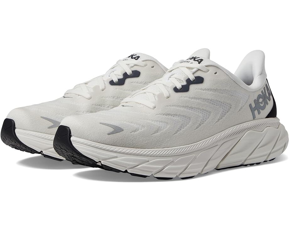 

Кроссовки Hoka Men's Arahi 6, цвет Blanc De Blanc/Steel Wool