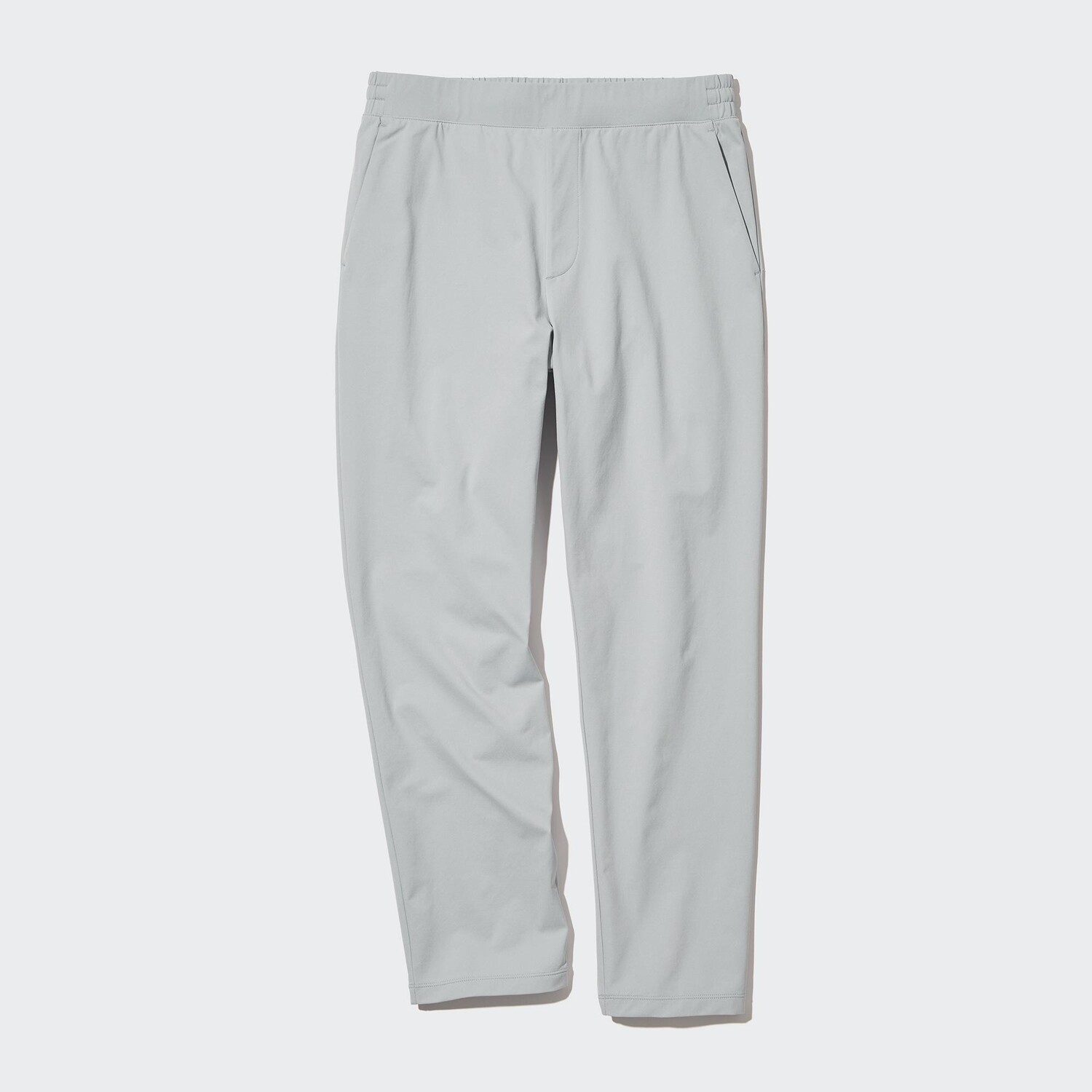 

Брюки UNIQLO DRY-EX ультра-эластичные зауженные, светло-серый