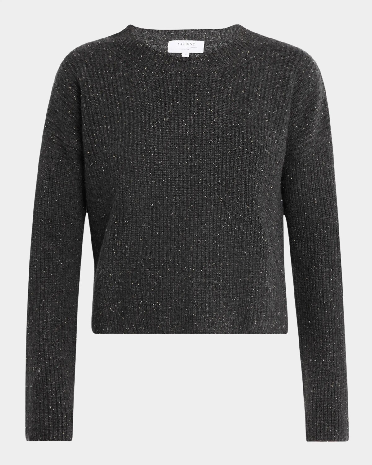 

Мини-свитер Toujours с узором Marled La Ligne, цвет Speckle Charcoal