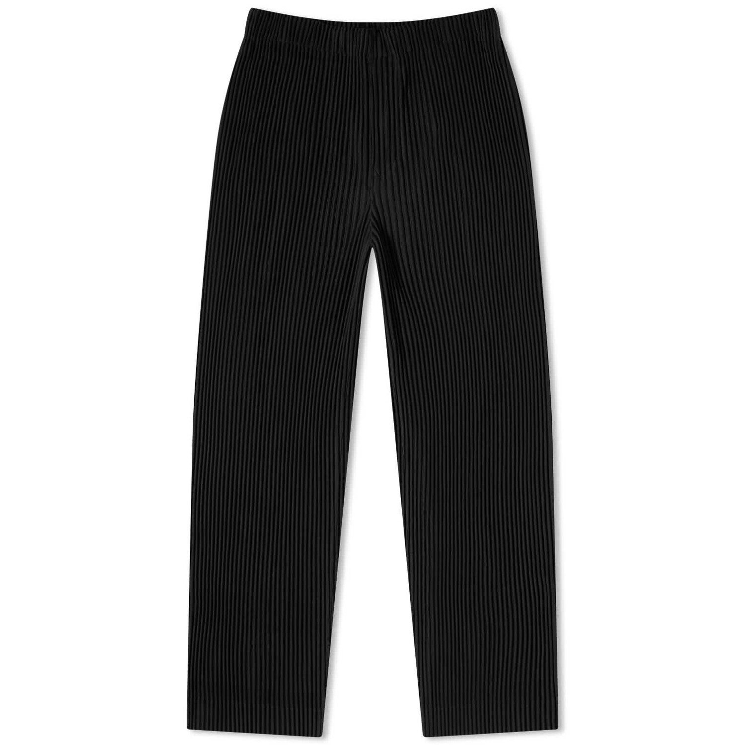 Брюки Homme Plissé Issey Miyake Pleated Straight Leg Pant, черный