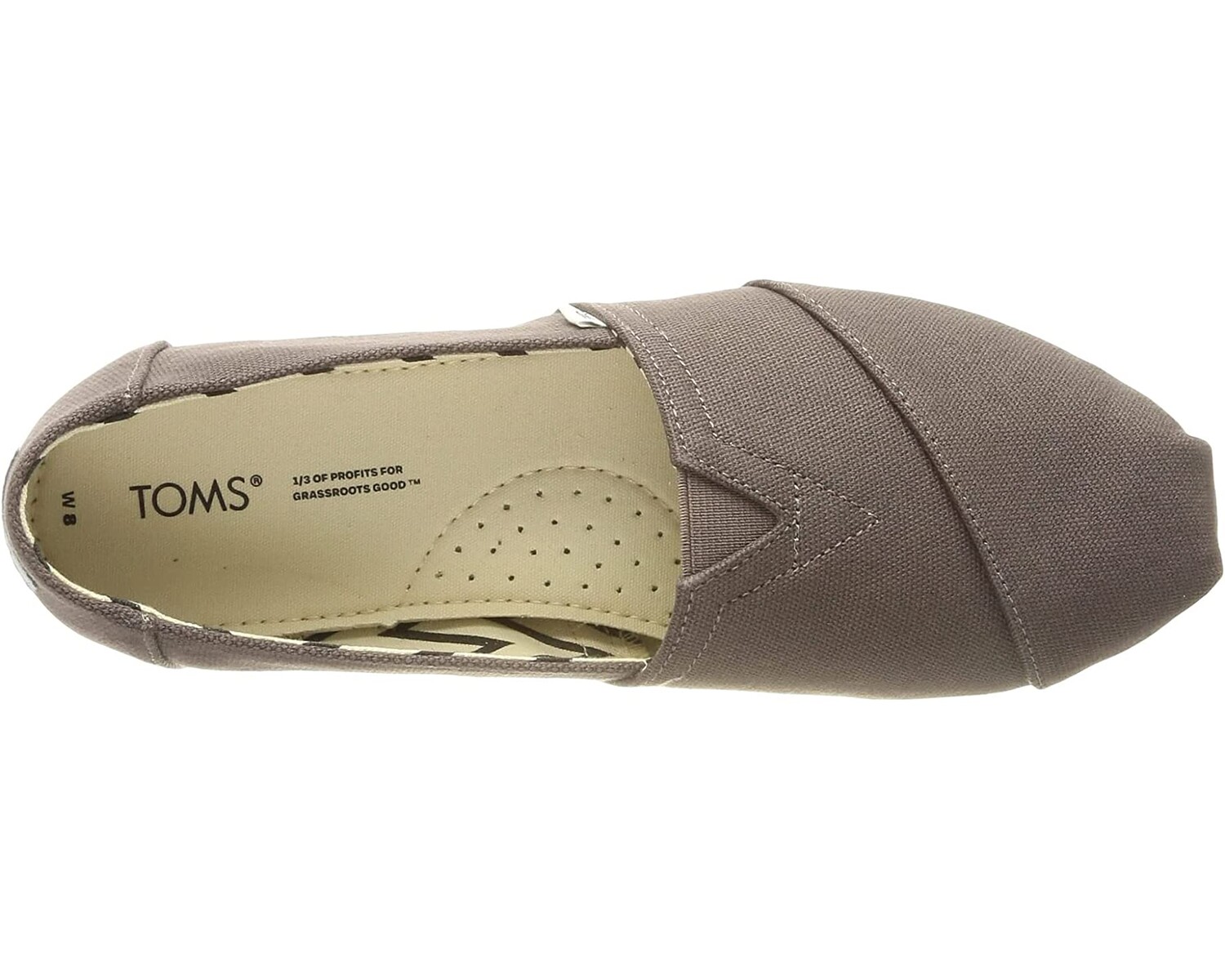 

Лоферы Classic Alpargata TOMS, пепел