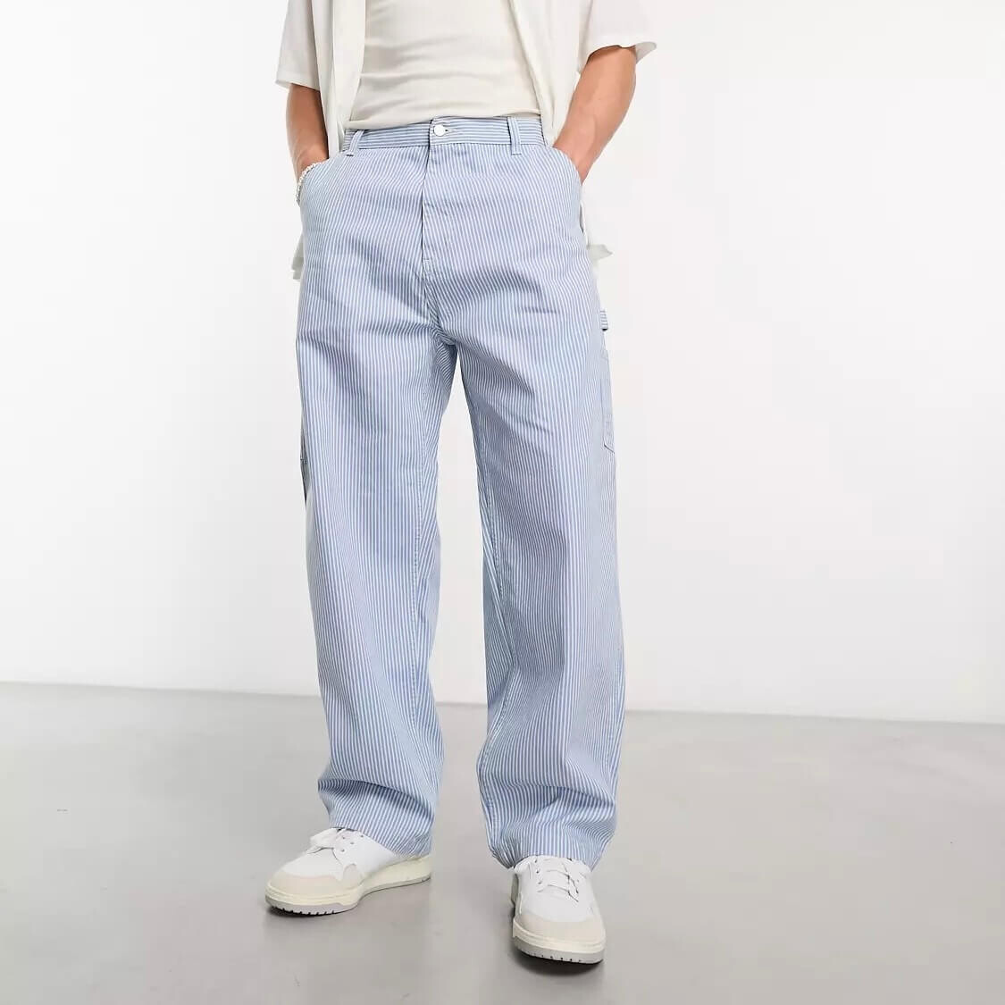 

Брюки Carhartt WIP Terrel Single Knee, синий