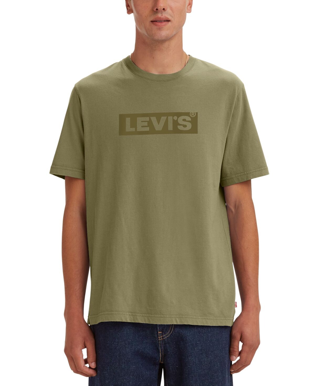 

Мужская футболка с круглым вырезом с логотипом boxtab Levi's, мульти